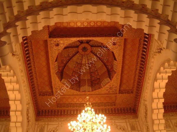 Ceiling, Hassan II Mosque, Casablanca